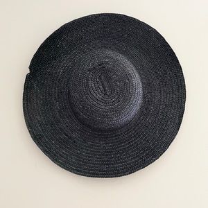 Black Straw Hat
